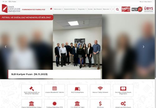 Petrol ve Doğalgaz Mühendisliği Bölümü