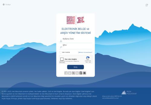 Giriş Sayfası - enVision