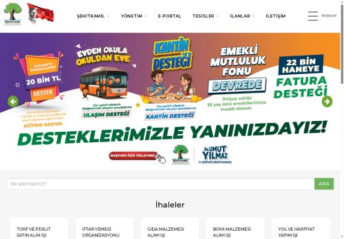 Şehitkamil Belediyesi - Anasayfa