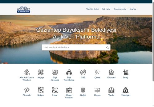 Gaziantep Açık Veri Platformu