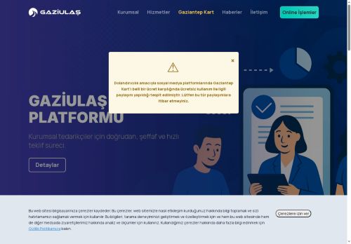 Gaziulaş - Gaziantep Ulaşım ve Bilişim Hizmetleri A.Ş.