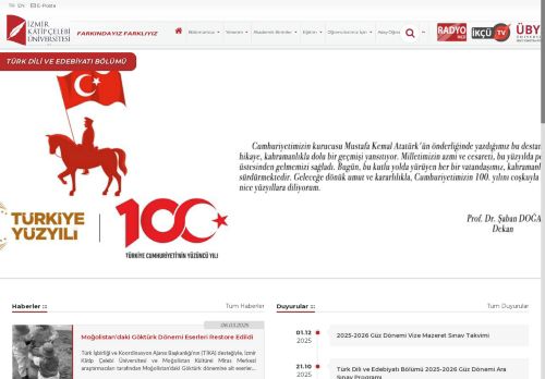 Türk Dili ve Edebiyatı Bölümü | Sayfa | Bölüm Raporları