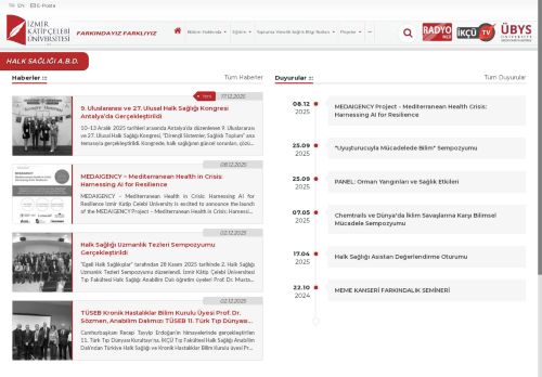 Halk Sağlığı A.B.D.