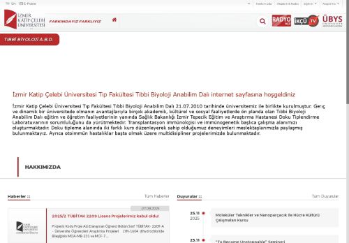 Tıbbi Biyoloji A.B.D.