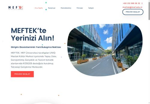 MEFTEK – Teknoloji Geliştirme Merkezi