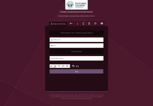 Kamusis Elektronik Belge ve Arşiv Yönetim Sistemi V5.0