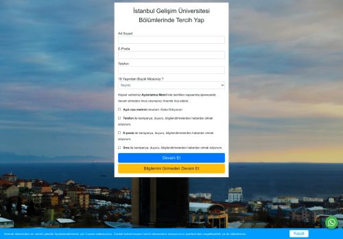 İGÜ Tercih Sihirbazı | Anasayfa