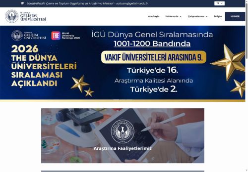 İstanbul Gelişim Üniversitesi - sctuam - IGU Anasayfası