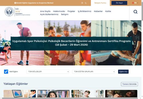 İstanbul Gelişim Üniversitesi IGU Anasayfası