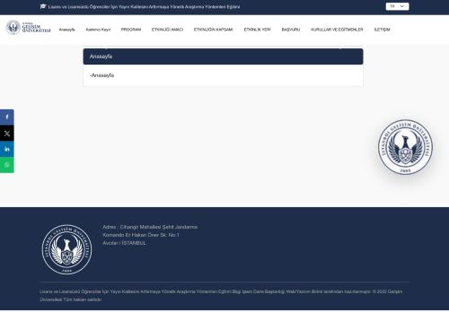 İGÜ - Lisans ve Lisansüstü Öğrenciler İçin Yayın Kalitesini Arttırmaya Yönelik Araştırma Yöntemleri Eğitimi - Anasayfa