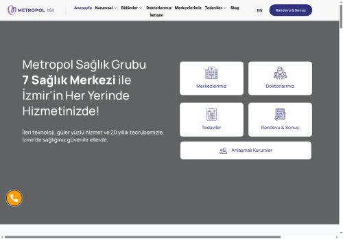 Anasayfa - Metropol Sağlık Grubu
