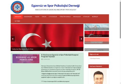 Egzersiz ve Spor Psikolojisi Derneği