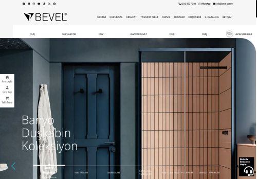 BEVEL ® | Duşakabin & Banyo