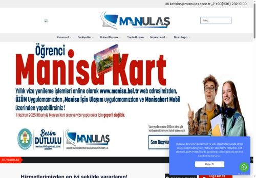 Manisa Ulaşım Hizmetleri Makina Sanayi Ve Ticaret A.Ş.