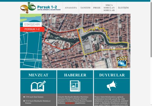 ESKÄ°ÅEHÄ°R KENTSEL DÃNÃÅÃM ve GELÄ°ÅÄ°M PROJESÄ°