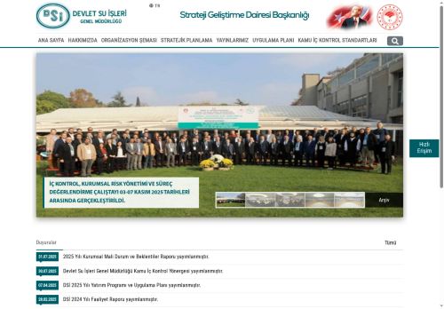 Devlet Su İşleri Strateji Geliştirme Dairesi Başkanlığı