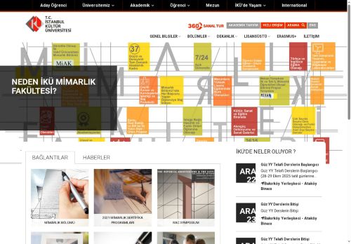 Çift Anadal (ÇAP) | Mimarlık Fakültesi