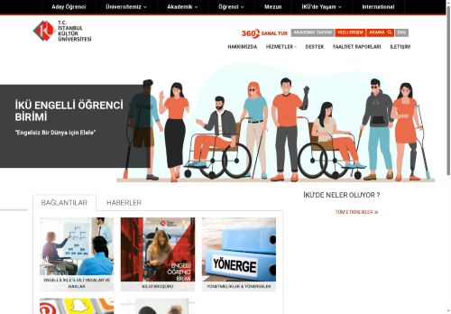 İKÜ Engelli Öğrenci Birimi | İstanbul Kültür Üniversitesi Engelli Öğrenci Birimi