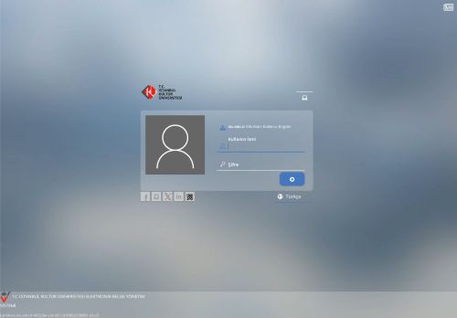 UniDocs - İstanbul Kültür Üniversitesi - Giriş Sayfası