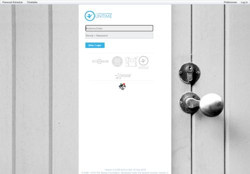 UniTime 4.2| University Timetabling Application
