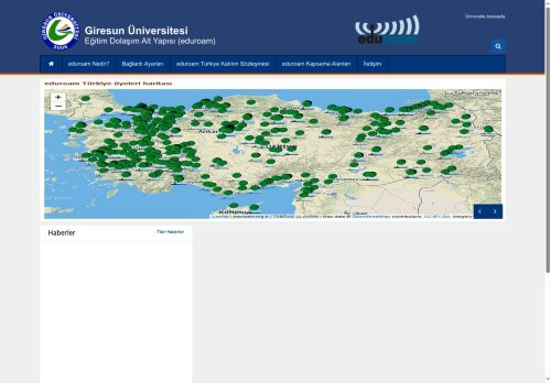 Anasayfa | Eğitim Dolaşım Alt Yapısı (eduroam)
