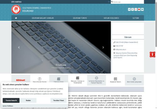 Eduroam - Süleyman Demirel Üniversitesi