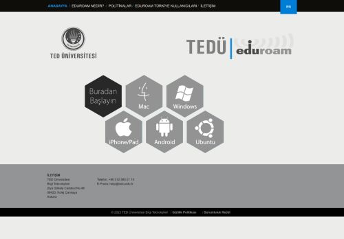 TEDÜ | eduroam
