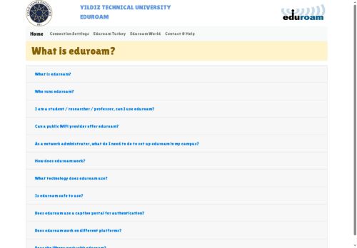YTU Eduroam