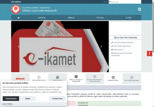 Academic Calendar - Department of Student Affairs - Suleyman Demirel University