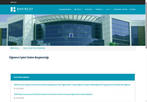 Bakırçay Üniversitesi