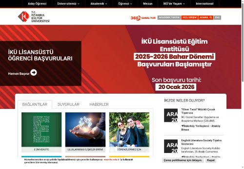 T.C. İstanbul Kültür University | İstanbul Kültür University