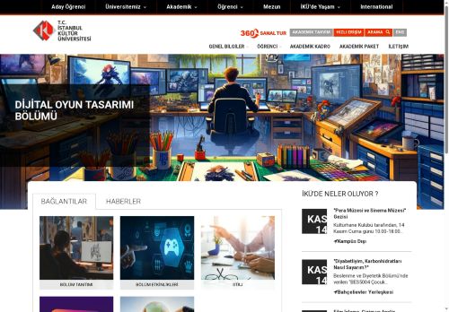 Dijital Oyun Tasarımı Bölümü | Dijital Oyun Tasarımı Bölümü