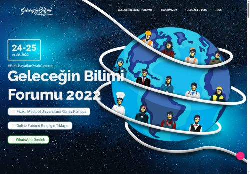 Geleceğin Bilimi Forumu 2022 – Farklı Hayatlar Ortak Gelecek