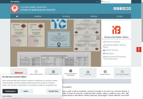 2025-2026 AKADEMİK YILI ORYANTASYON PROGRAMI GERÇEKLEŞTİRİLDİ - Siyaset Bilimi ve Kamu Yönetimi Bölümü - Süleyman Demirel Üniversitesi