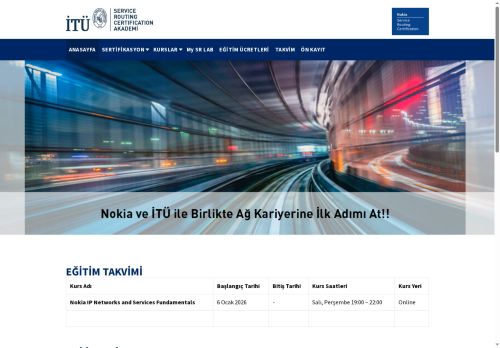 İTÜ BİDB SERVICE ROUTING CERTIFICATION AKADEMİ