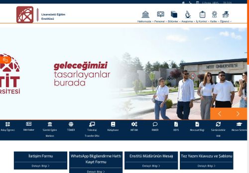 T.C. Hitit Üniversitesi Lisansüstü Eğitim Enstitüsü