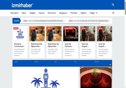 - İzmir Haber - Son Dakika İzmir Haberleri ve Gelişmeleri