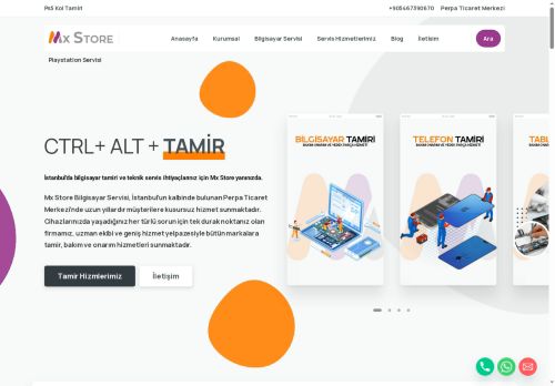 Mx Store - Bilgisayar, Telefon, Tablet, Playstation Servisi
