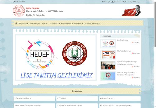 BURSA / YILDIRIM - Mahmut Celalettin ÖKTEN İmam Hatip Ortaokulu