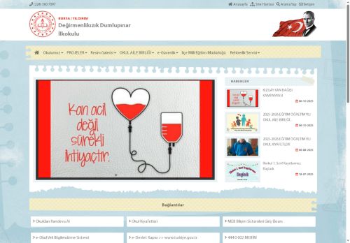 BURSA / YILDIRIM - Değirmenlikızık Dumlupınar İlkokulu