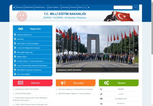 BURSA / YILDIRIM - Emirbuhari Ortaokulu