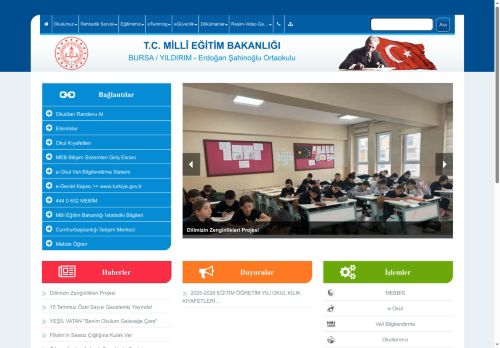 BURSA / YILDIRIM - Erdoğan Şahinoğlu Ortaokulu