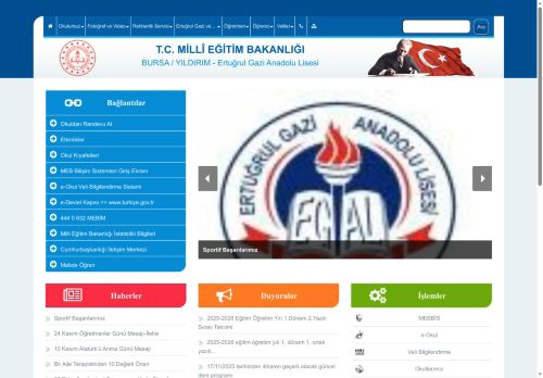 BURSA / YILDIRIM - Ertuğrul Gazi Anadolu Lisesi