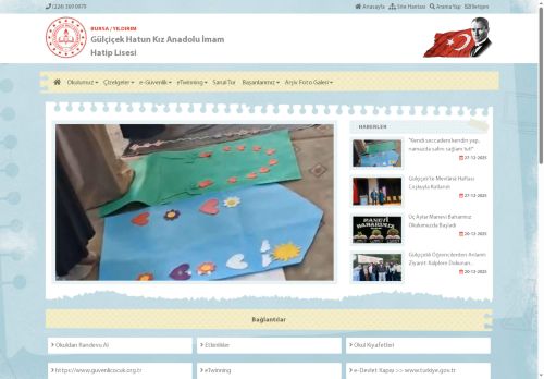 BURSA / YILDIRIM - Gülçiçek Hatun Kız Anadolu İmam Hatip Lisesi