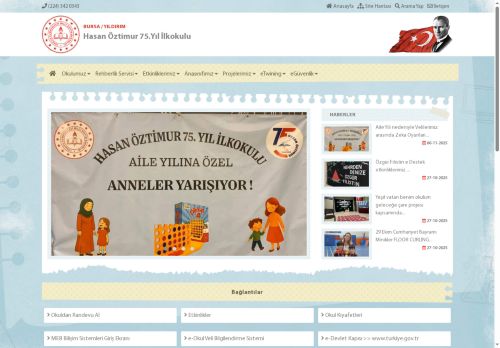 BURSA / YILDIRIM - Hasan Öztimur 75.Yıl İlkokulu