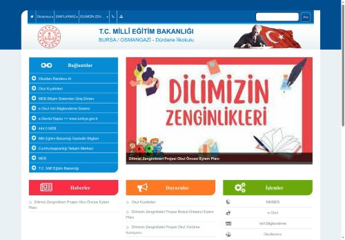 BURSA / OSMANGAZİ - Dürdane İlkokulu