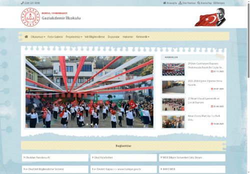 BURSA / OSMANGAZİ - Gaziakdemir İlkokulu
