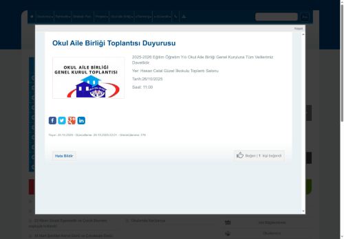 BURSA / OSMANGAZİ - Hasan Celal Güzel İlkokulu