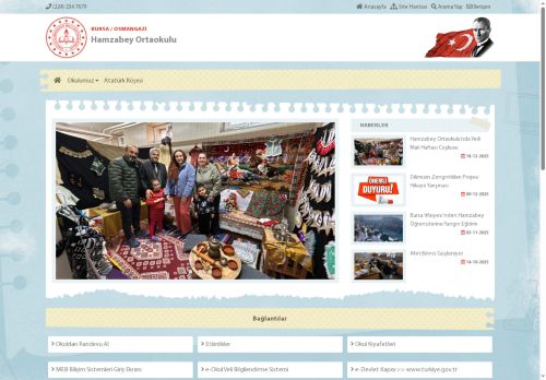 BURSA / OSMANGAZİ - Hamzabey Ortaokulu