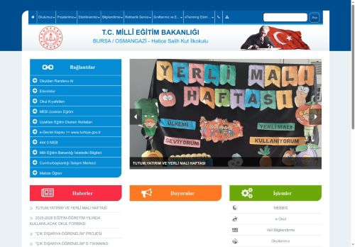 BURSA / OSMANGAZİ - Hatice Salih Kut İlkokulu